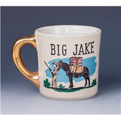 John Wayne "Big Jake" Coffee Mug Presented to Harry Carey, Jr.