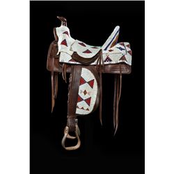 Sioux Beaded Saddle Cover
