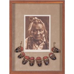 Elk Dew Claw Necklace "Half Moon"