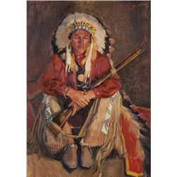 John Moyers, oil on canvas