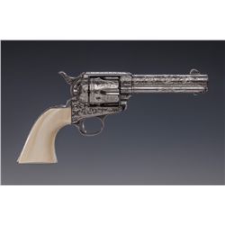 Pair of Engraved Colt Single Actions