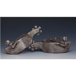 E. F. Blanchard Arizona Bronc Spurs