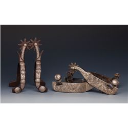 Two Pair of Eduardo Grijalva Spurs