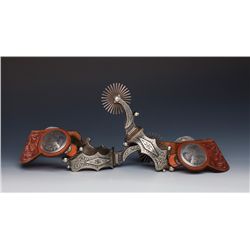 L & M (Lytle & Mower) Oversized Spurs