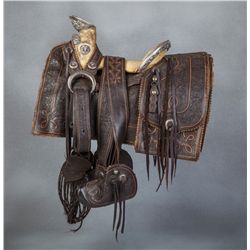 Regal 1890s Mexican Silver Saddle