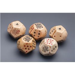 Set of "Montana" Dice