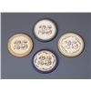Image 1 : Lot of four "25" Poker Chips