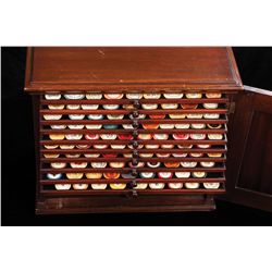 Important Collection of Antique Poker Chips