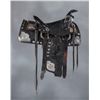 Image 1 : Bona Allen Silver and Gold Mounted Show Saddle