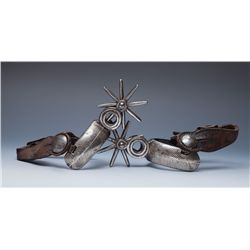 Two Pair of Mexican Spurs