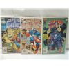 Image 1 : LOT 3 MARVEL CAPTAIN AMERICA COMICS