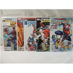 LOT 5 ASSORTED SPIDER-MAN COMICS