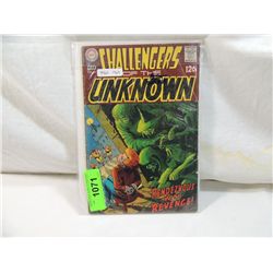 1969 DC CHALLENGERS OF UNKNOWN #66 COMIC