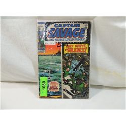 1970 MARVEL CAPTAIN SAVAGE #19 COMIC