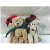 Image 2 : LOT 2 CHRISTMAS COTTAGE COLLECTIBLES BEARS