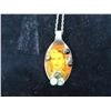 Image 3 : DECORATIVE RESIN SPOON PENDENT NECKLACE