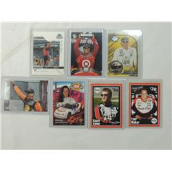 LOT 7 MISC NASCAR TRADING CARDS WALKER, MONTOYA, J