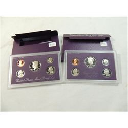 1987 & 1988 UNITED STATES MINT PROOF COIN SET