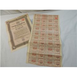 LOT 2 GERMAN GOVERNMENT WAR BONDS