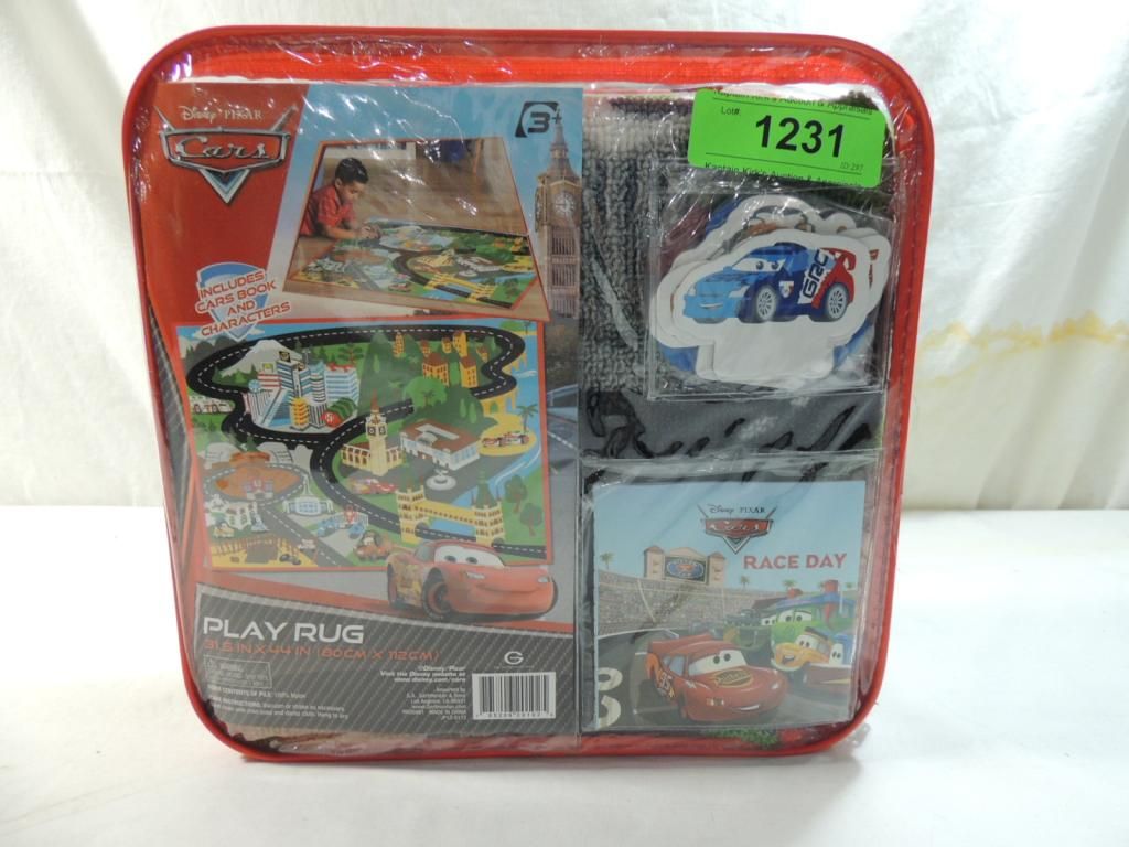 Disney Cars Play Rug Only DISNEY PIXAR CARS PLAY RUG W/ BOOK & CHARACTERS