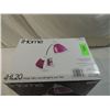 Image 2 : IHOME IHL20 IPOD DOCKING LIGHT PURPLE/PINK