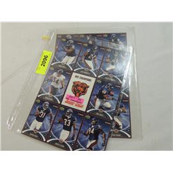 2007 JEWEL OSCO NFL CHAMPIONS SET BEARS SET