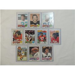 LOT 10 MISC FOOTBALL CARDS MORRIS, REID, RENFRO, G