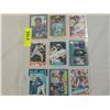 Image 1 : LOT 9 MISC ROOKIE BASEBALL PLAYER CARDS