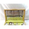 Image 3 : FRENCH HEAVY SILVERPLATE SERVICE FLATWARE & CASE