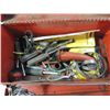 Image 2 : STACK ON METAL TOOL BOX WITH ASSORTED TOOLS