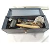 Image 1 : METAL TOOL BOX WITH ASSORTED TOOLS