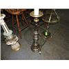 Image 2 : VINTAGE FLOOR LAMP WITH GLASS SHELF