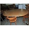 Image 1 : VINTAGE AMERICAN COUNTRY DINING TABLE & CHAIRS