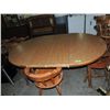 Image 2 : VINTAGE AMERICAN COUNTRY DINING TABLE & CHAIRS