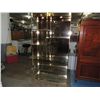 Image 2 : MODERN METAL & GLASS DISPLAY BOOKCASE