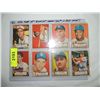 Image 1 : LOT 8 1952 TOPPS BASEBALL CARDS:BASGALL, KENNEDY,