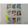 Image 1 : LOT 9 1969 TOPPS BASEBALL CARDS: SHELDON, HEGAN, A