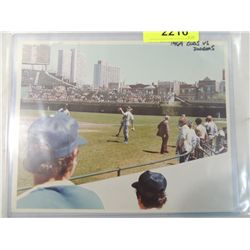 1969 CUBS VS DODGERS GAME PHOTO