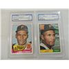 Image 1 : LOT 2 ROBERTO CLEMENTE GRADED CARDS