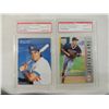 Image 1 : LOT 2 MIKE PIAZZA & NOMAR GARCIAPARRA GRADED CARDS