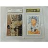 Image 1 : LOT 2 MICKEY MANTLE GRADED BASEBALL CARDS