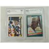 Image 1 : LOT 2 BARRY BONDS GRADED BASEBALL CARDS