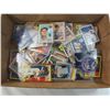 Image 1 : BOX LOT ASSORTED BASEBALL & FOOTBALL PLAYER CARDS