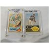 Image 1 : LOT 2 1960 & 1970 FOOTBALL CARD RENFRO & NITSCHKE