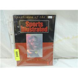 SPORTS ILLUSTRATED  MICHAEL JORDAN SPORTSMAN OF YR