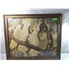 Image 1 : J. HENRY ELYTERS PARROTS PRINT FRAMED