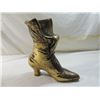 Image 3 : BRASS VICTORIAN BOOT PLANTER
