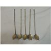 Image 1 : VINTAGE STERLING STRAW SPOONS