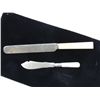 Image 1 : LOT 2 VINTAGE STERLING SILVER KNIVES