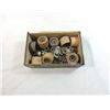 Image 2 : BOX LOT ASSORTED VINTAGE ROLLER SKATE WHEELS & PAT